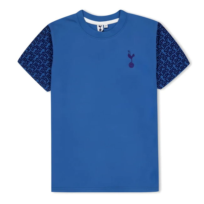 Tottenham Hotspur Graphic T-shirt (Blue) - Kids (Van De Ven 37)-SoccerKits Hub | Buy Soccer Jerseys Online